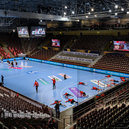 Veszprém Arena eredményjeéző rendszer